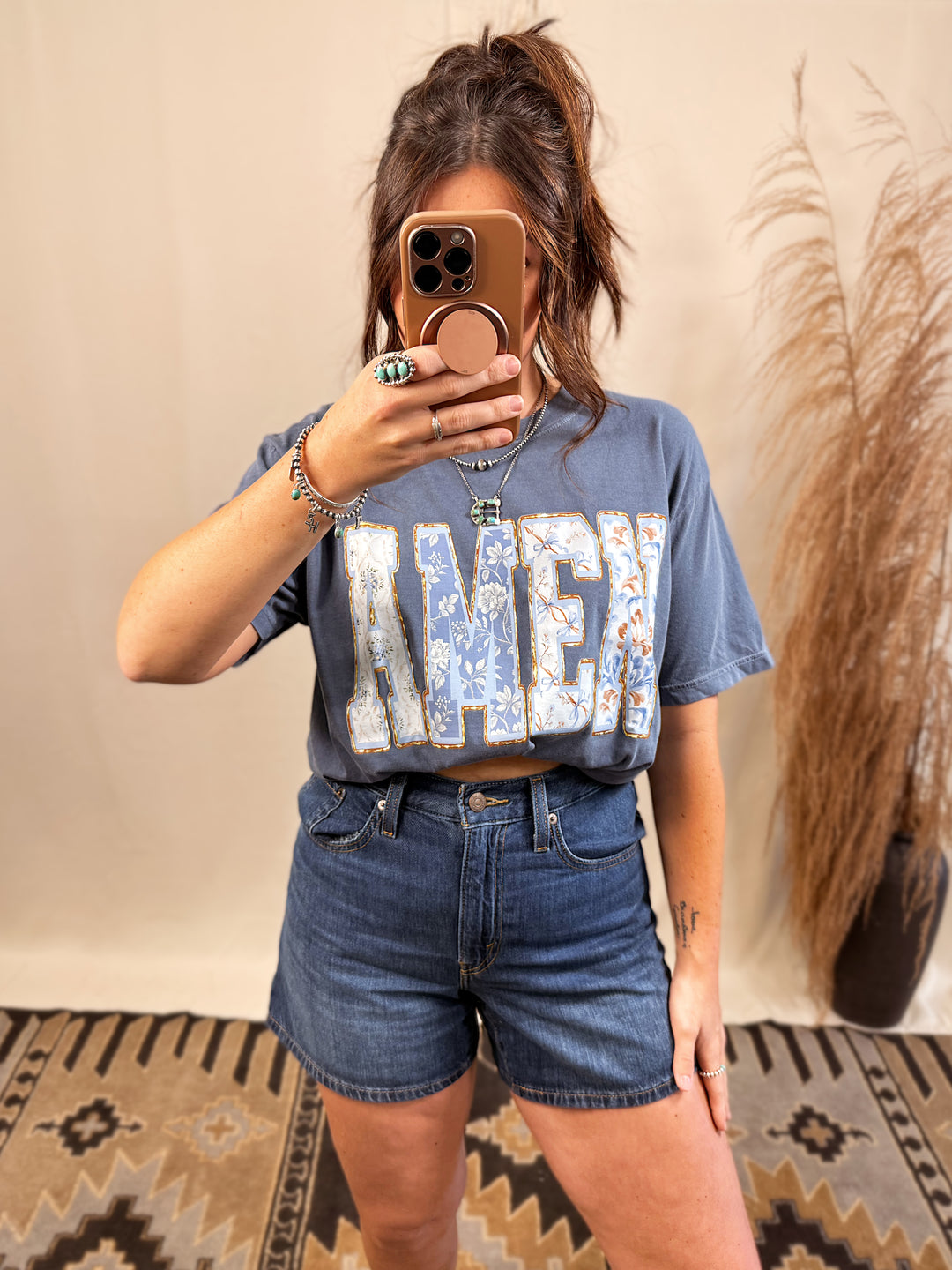 Amen Floral Tee