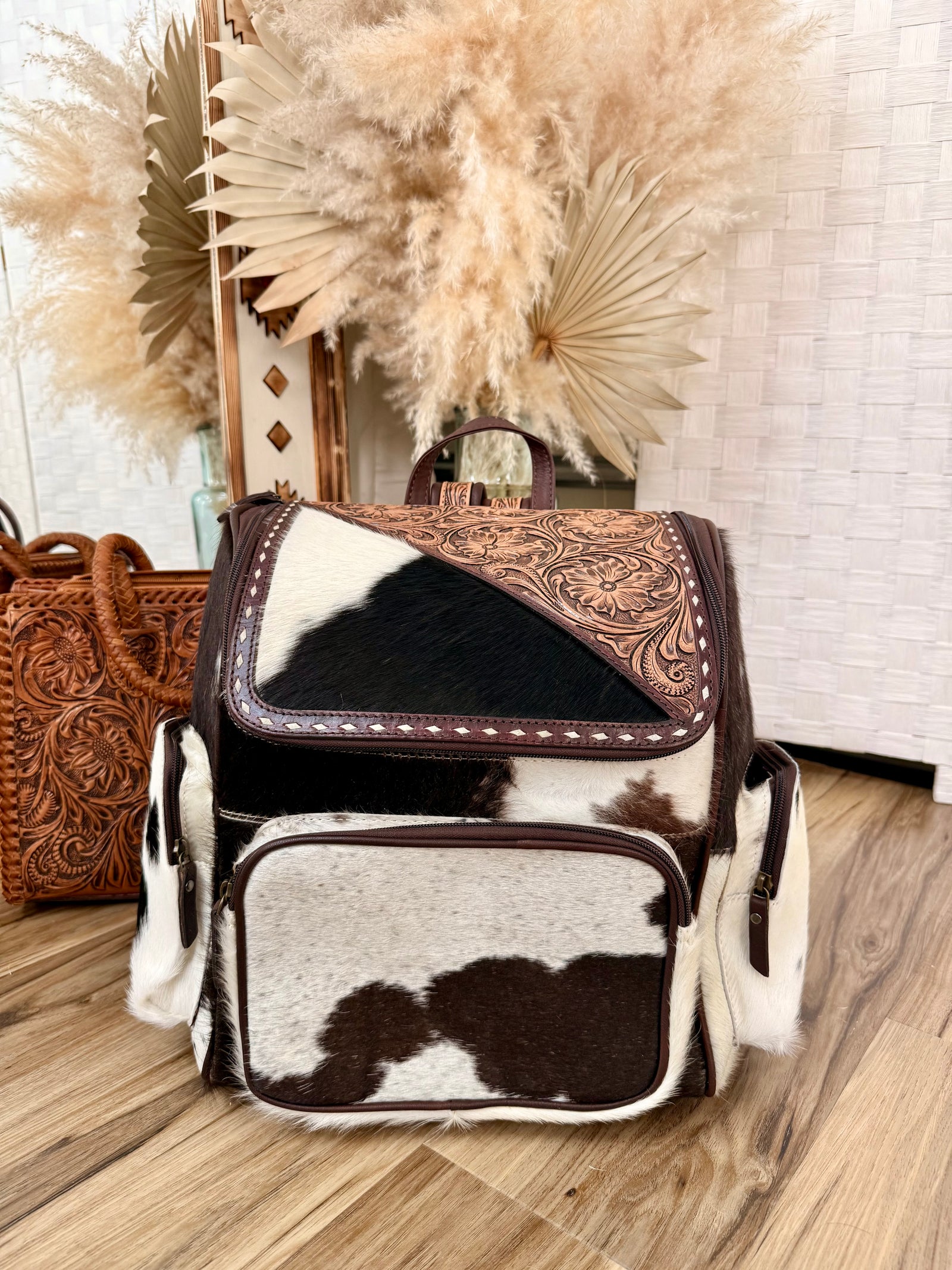 Rylan Cowhide Backpack