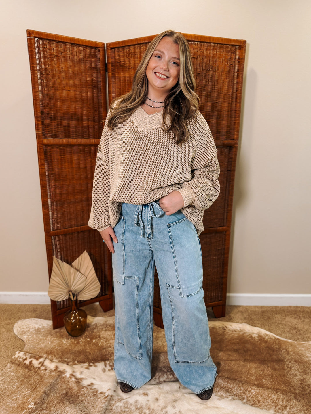 Jovie Tie Waist Jeans