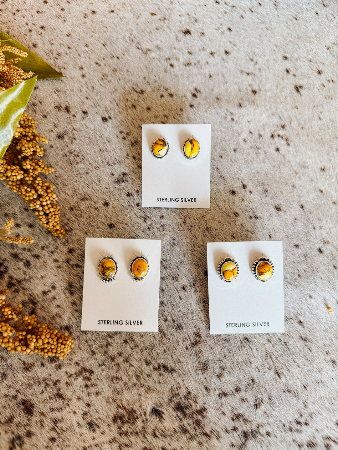Honey Dahlia Earrings