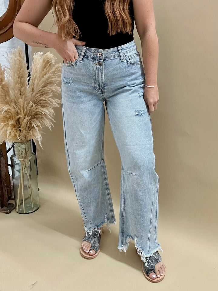 Charley Barrel Jeans