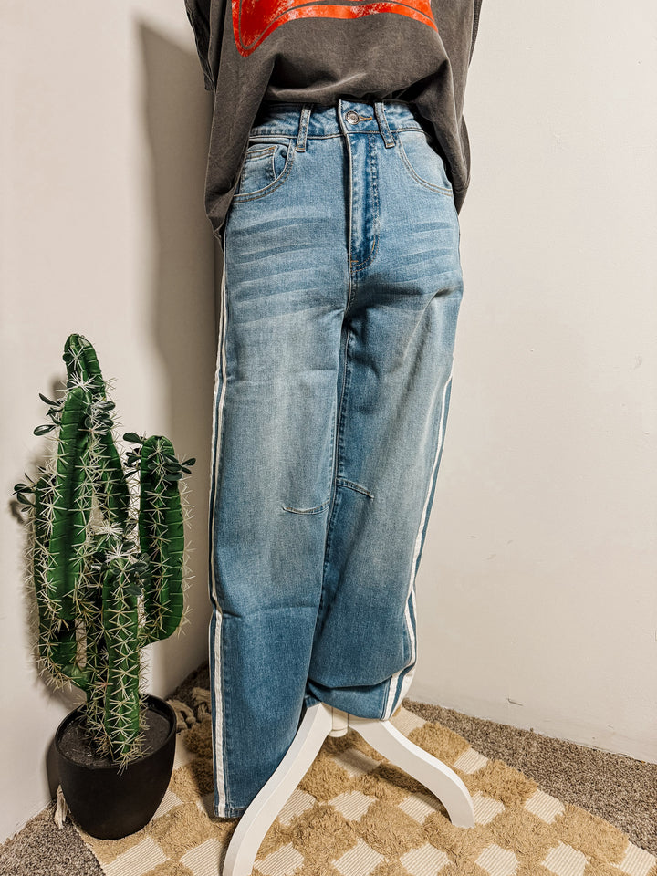 Racing Stripes Jeans