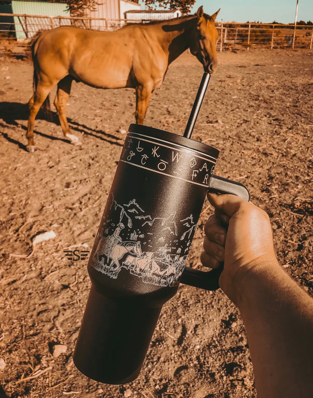 Cattle Drive Tumbler