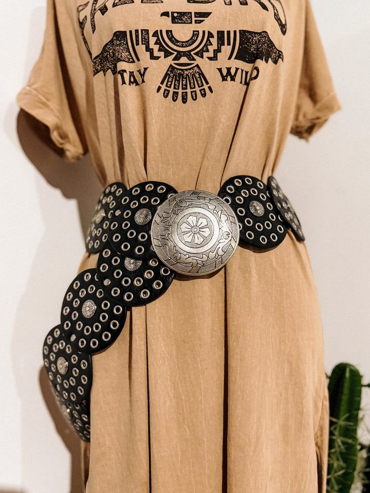 Boho Eyelet Belt