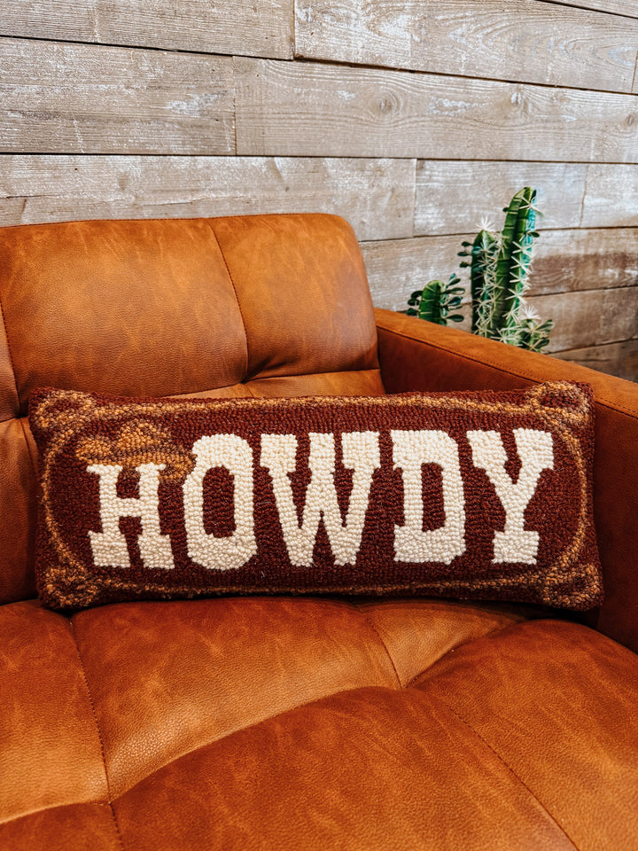 Howdy Hat Pillow