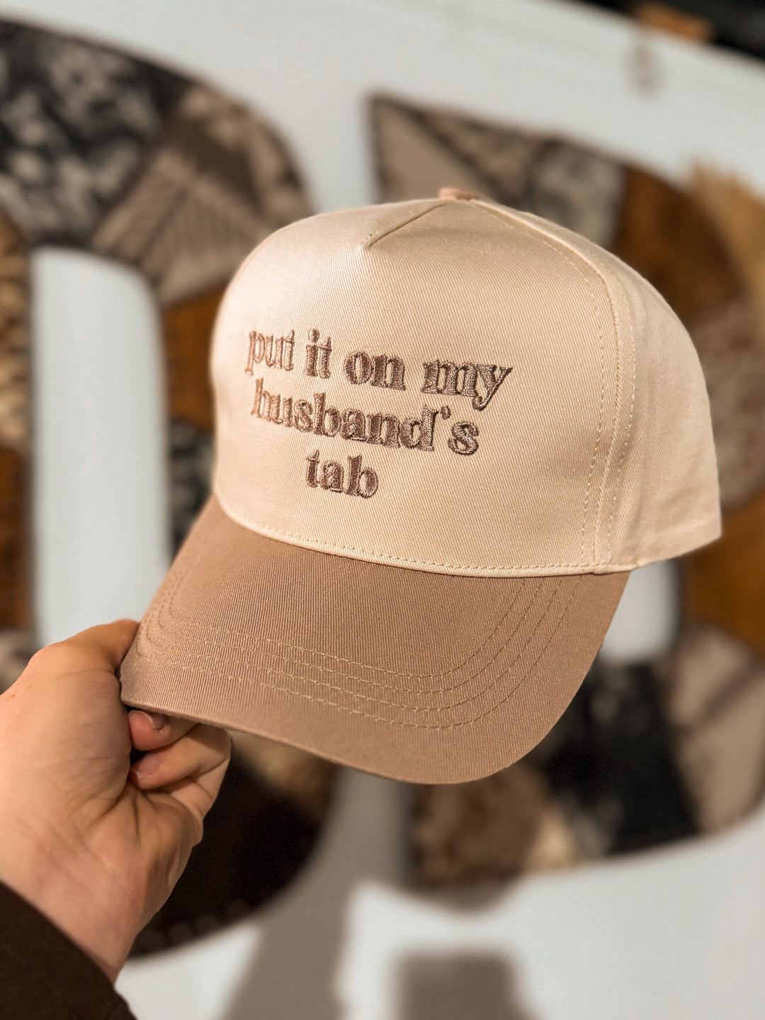 Put It On My Husband's Tab Hat