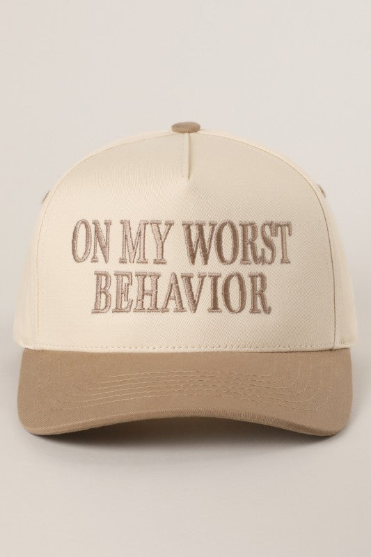 Worst Behavior Hat