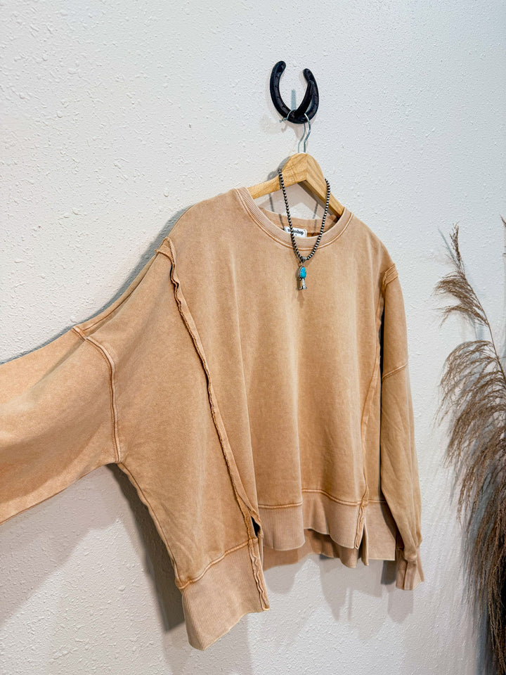 Blush Mineral Throw On Top
