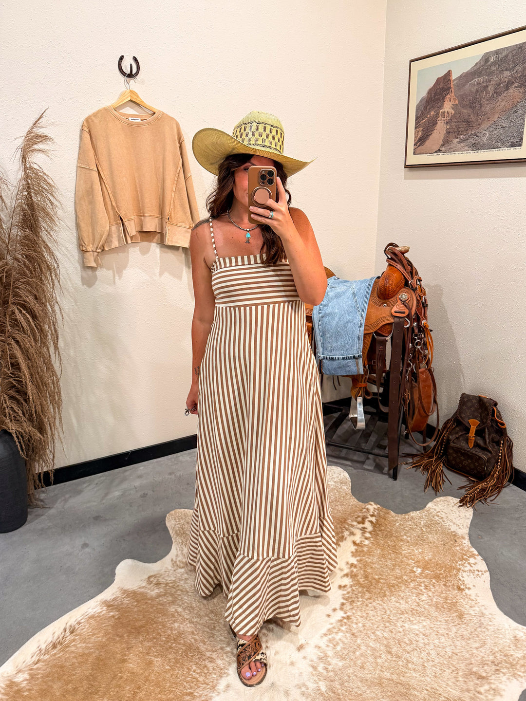 Cowgirl Bay Maxi Dress