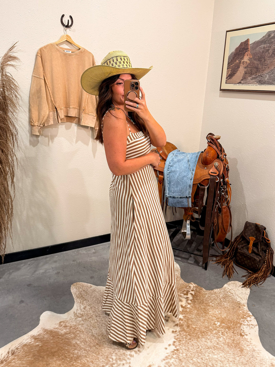Cowgirl Bay Maxi Dress