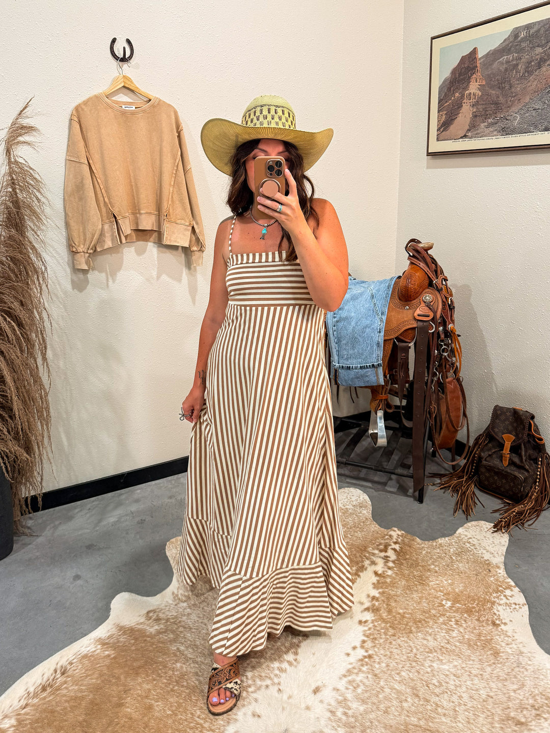 Cowgirl Bay Maxi Dress – Desert Down