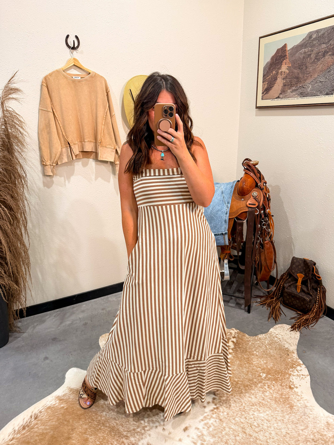Cowgirl Bay Maxi Dress