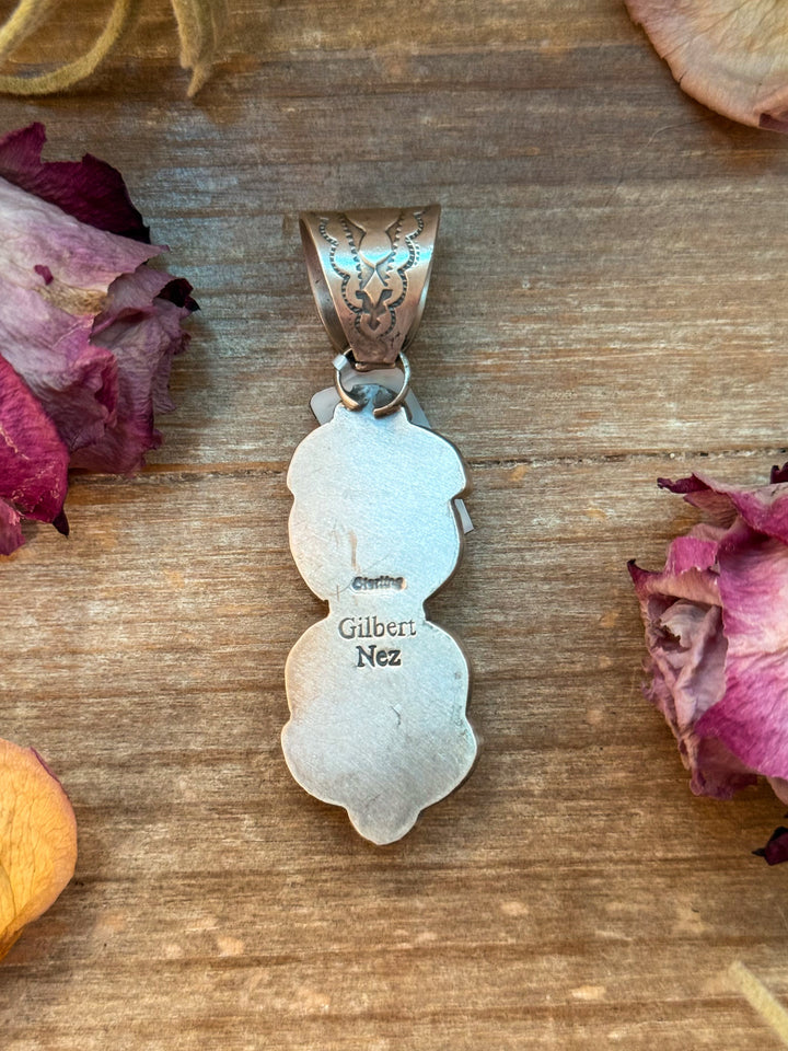 Golden Hills & White Buffalo Pendant