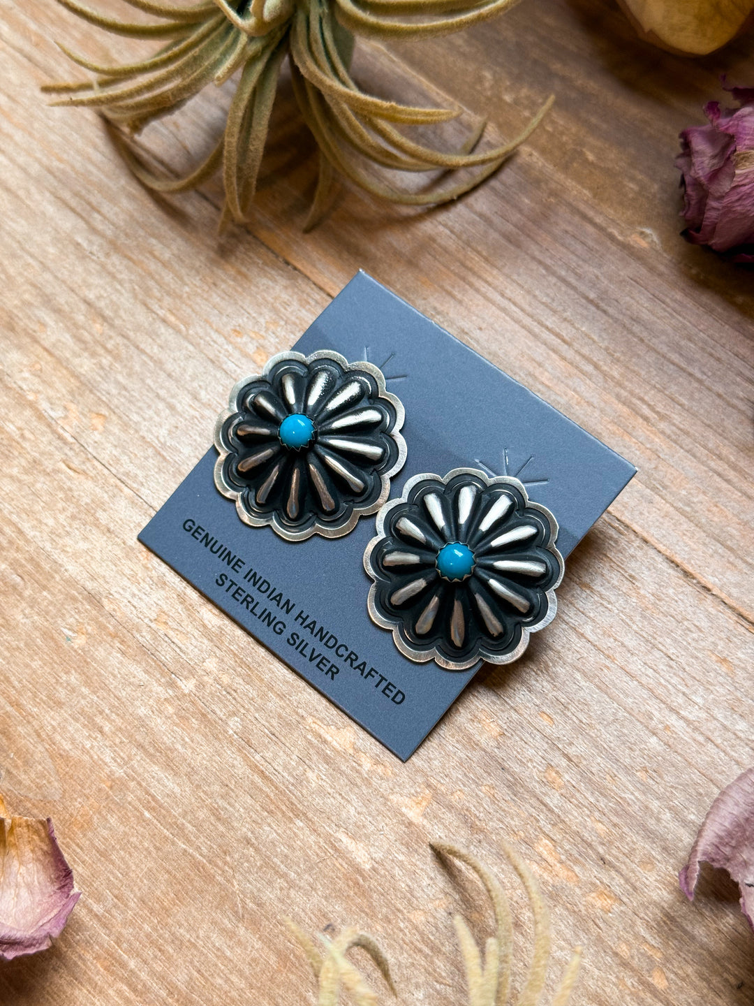Kingman Concho Earrings