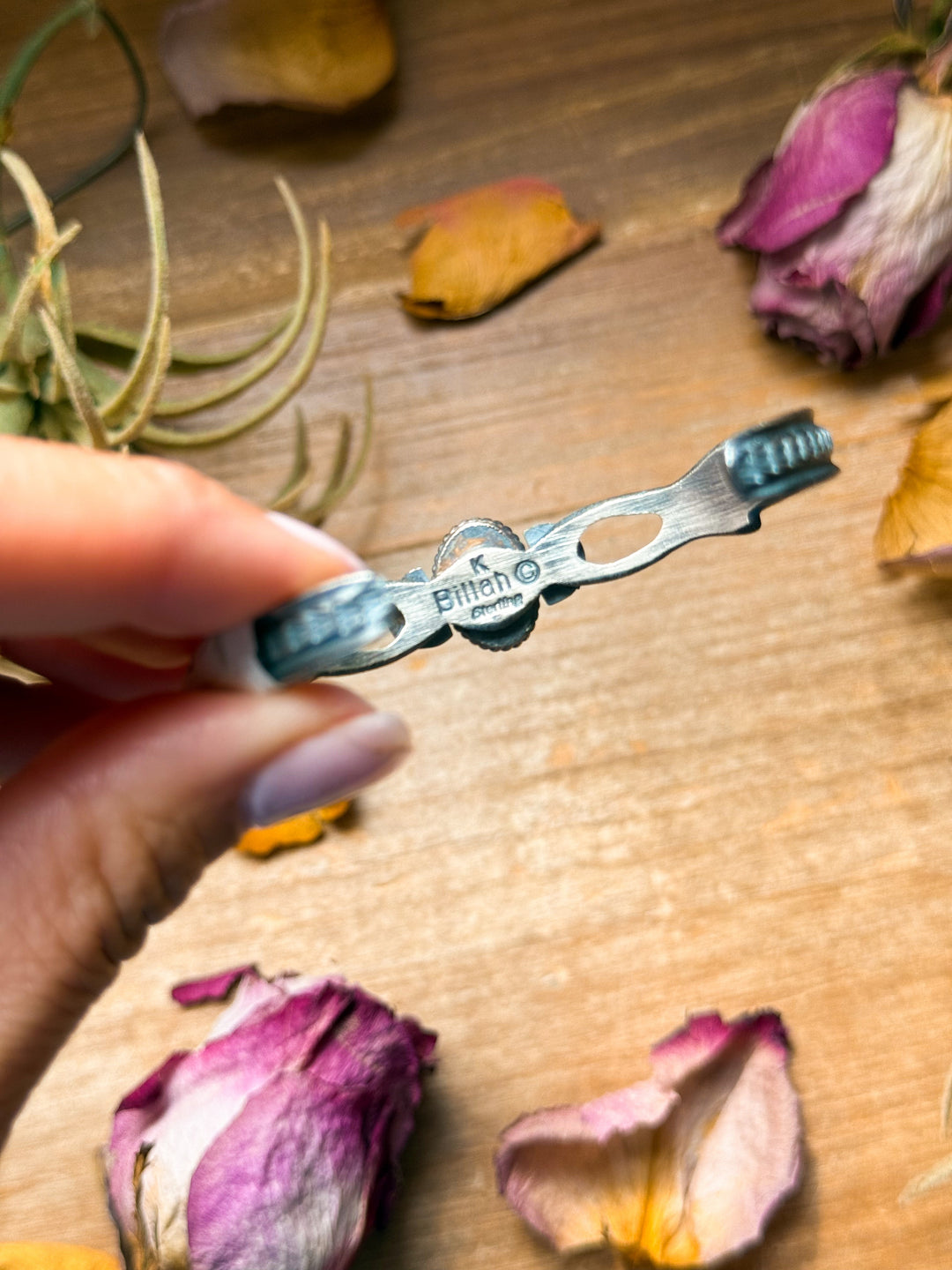 Sterling Silver Kingman Cuff - K. Billah