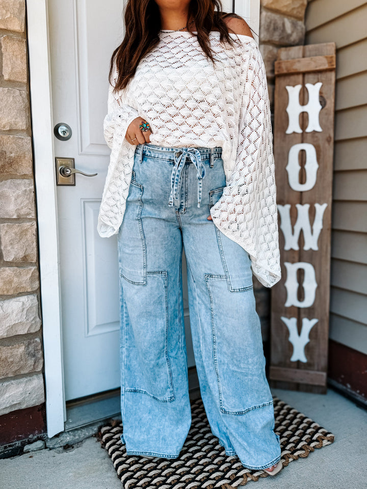 Jovie Tie Waist Jeans