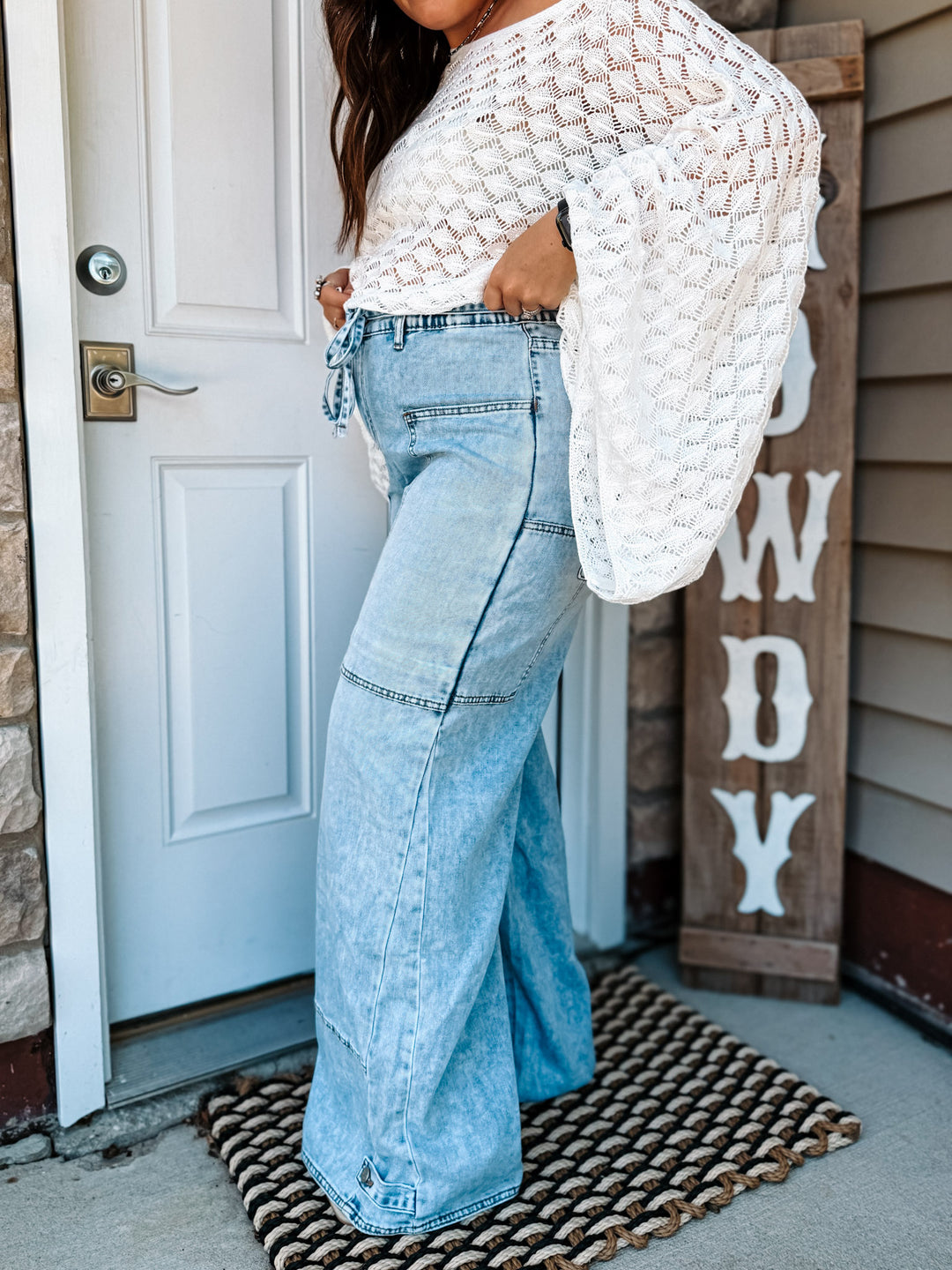 Jovie Tie Waist Jeans