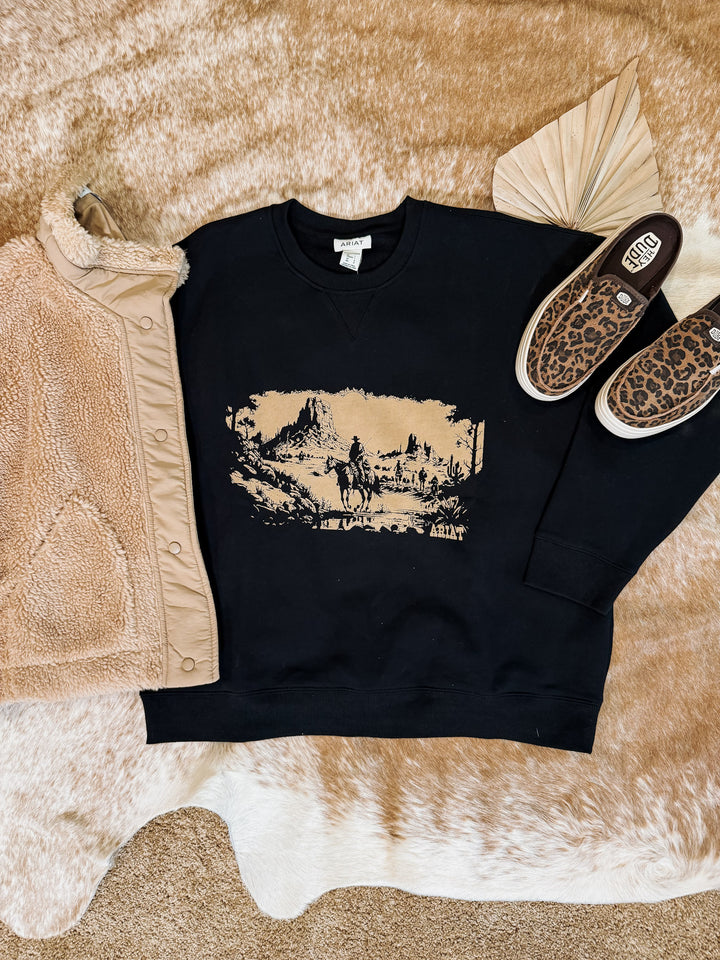 Ariat Outlaw Crewneck Sweatshirt