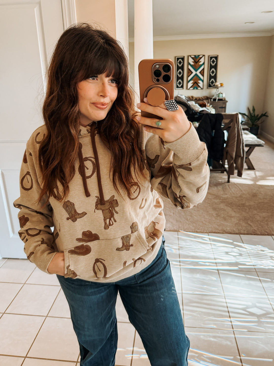 Ariat Saddle Up Crewneck Sweatshirt