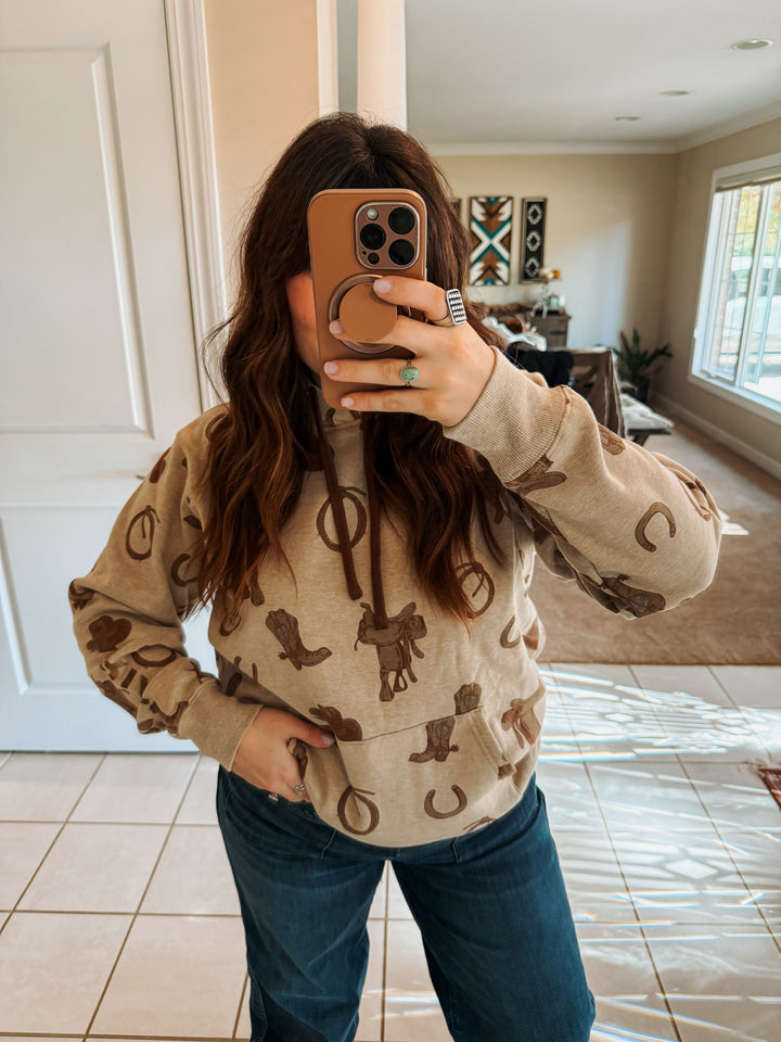 Ariat Saddle Up Crewneck Sweatshirt