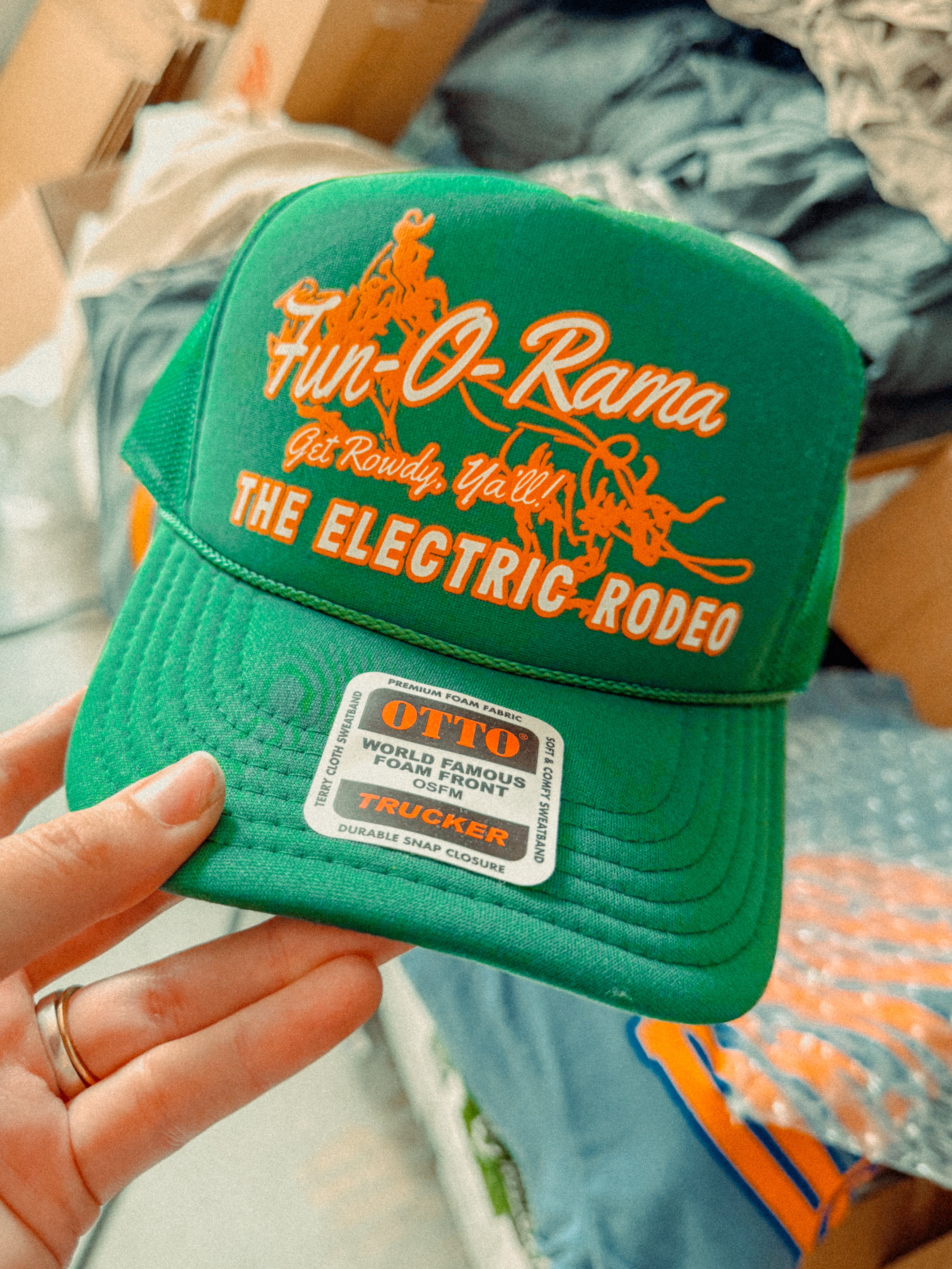 Underground: The Electric Rodeo Trucker Hat – Desert Down