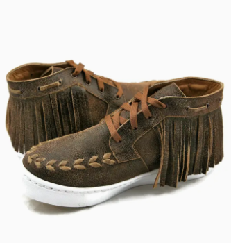 Cheyenne Fringe Western Sneakers