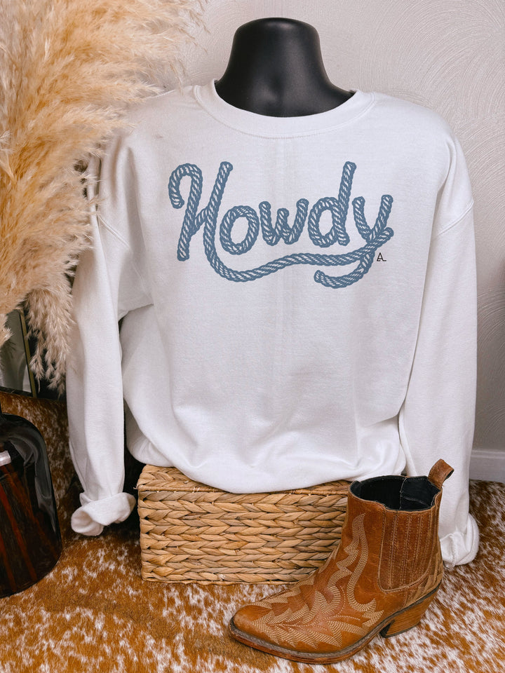 The Blaze Howdy Tee/Crewneck