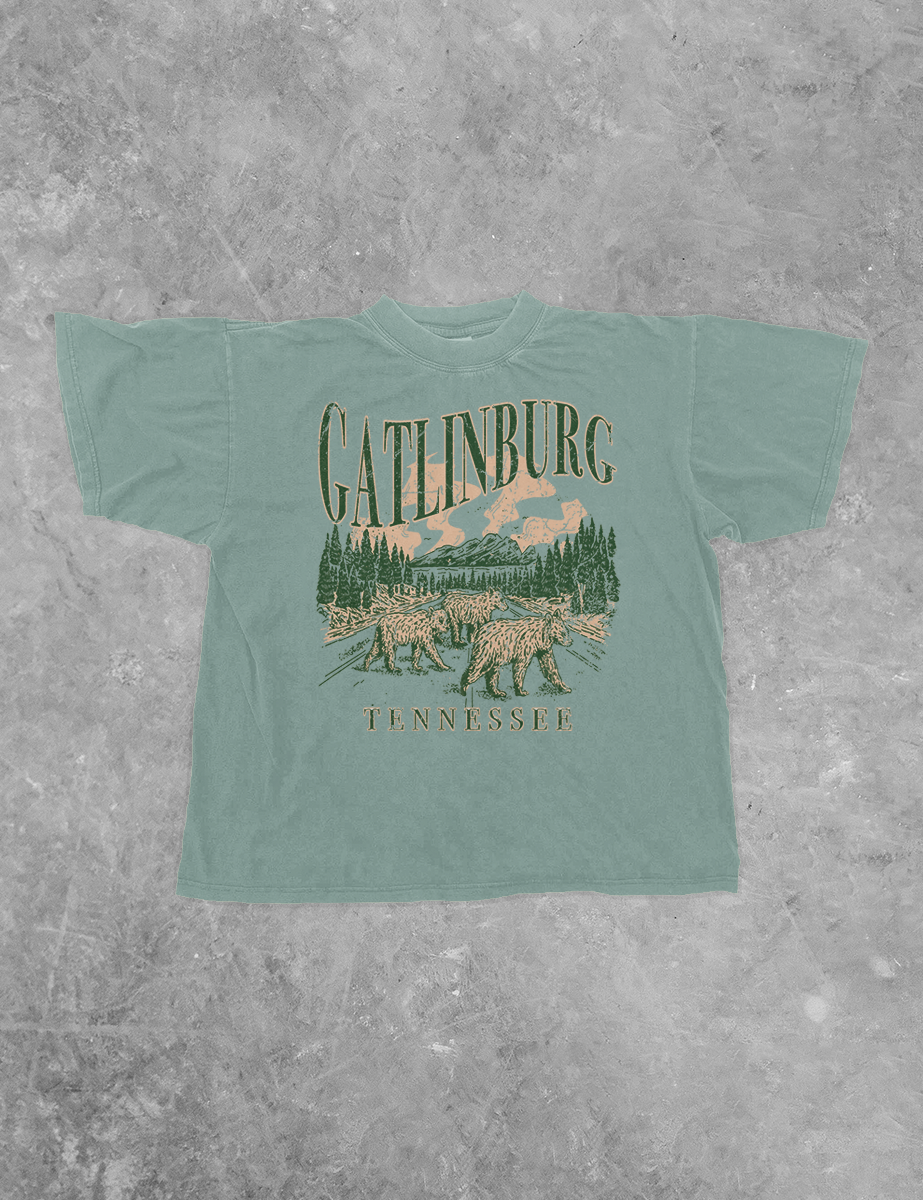 Underground: Gatlinburg Tennessee Boxy Tee