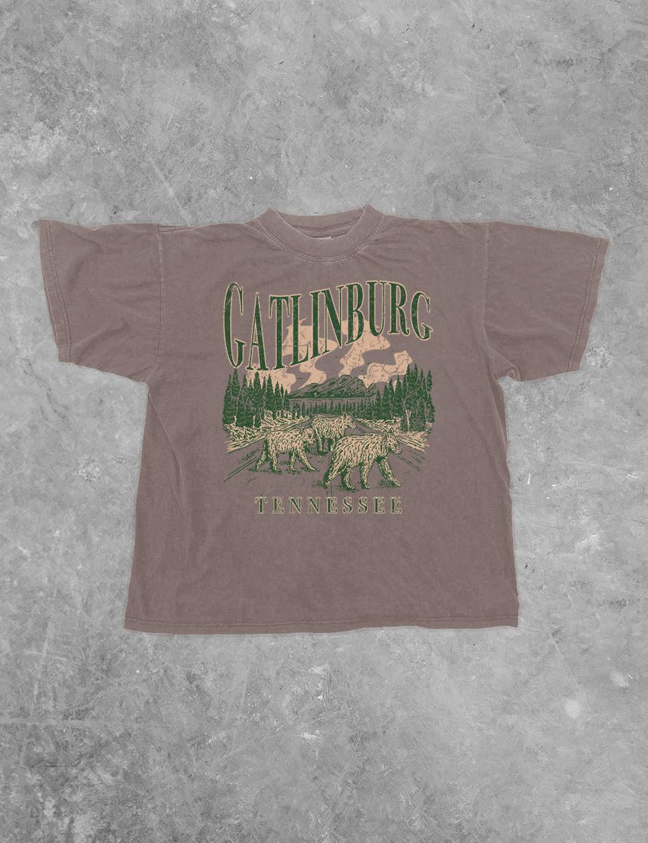 Underground: Gatlinburg Tennessee Boxy Tee