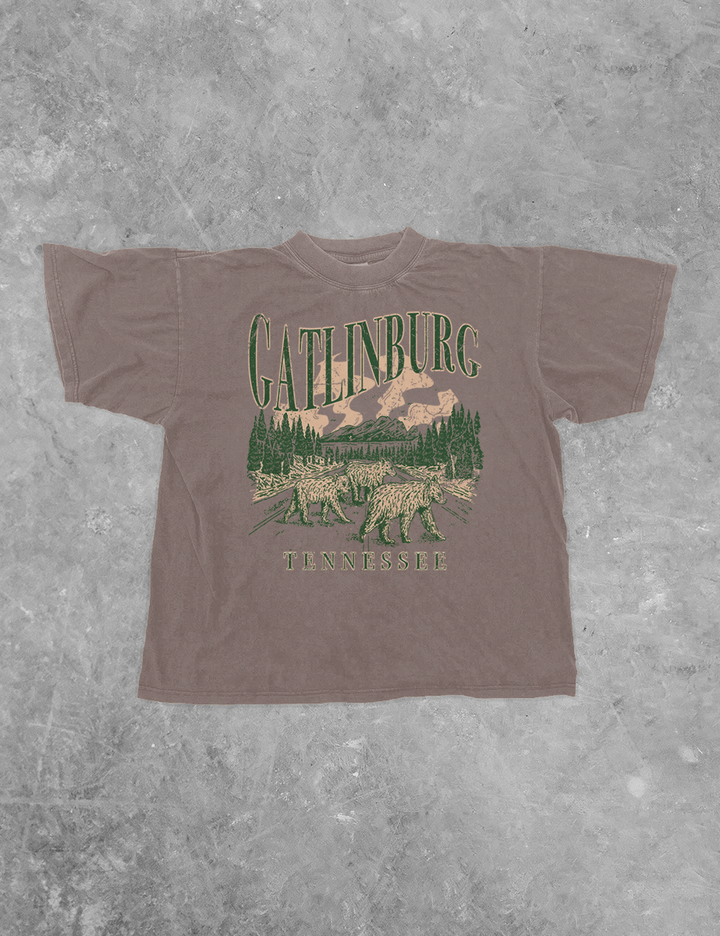 Underground: Gatlinburg Tennessee Boxy Tee