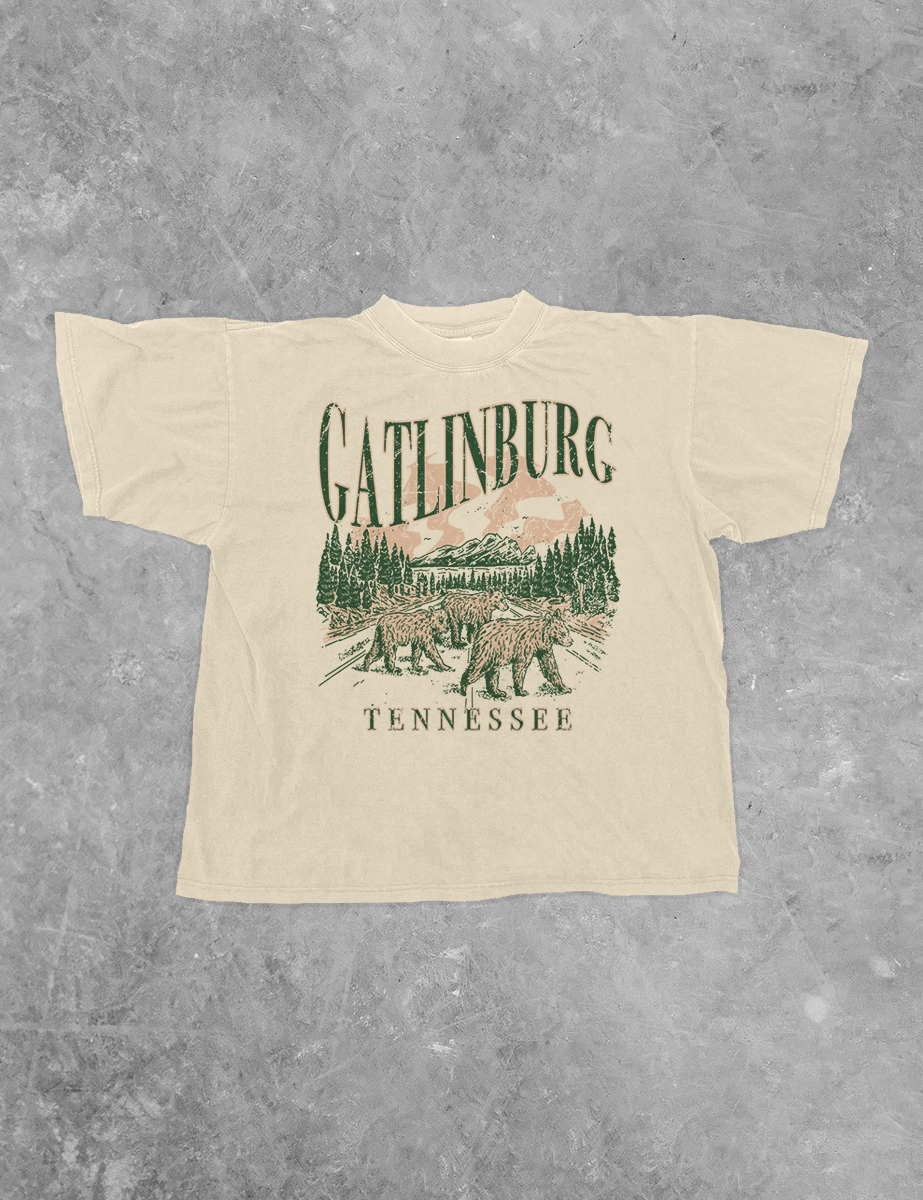 Underground: Gatlinburg Tennessee Boxy Tee
