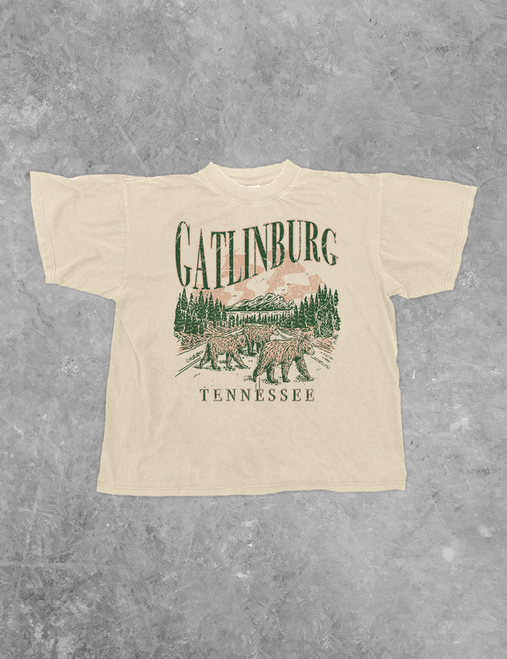Underground: Gatlinburg Tennessee Boxy Tee