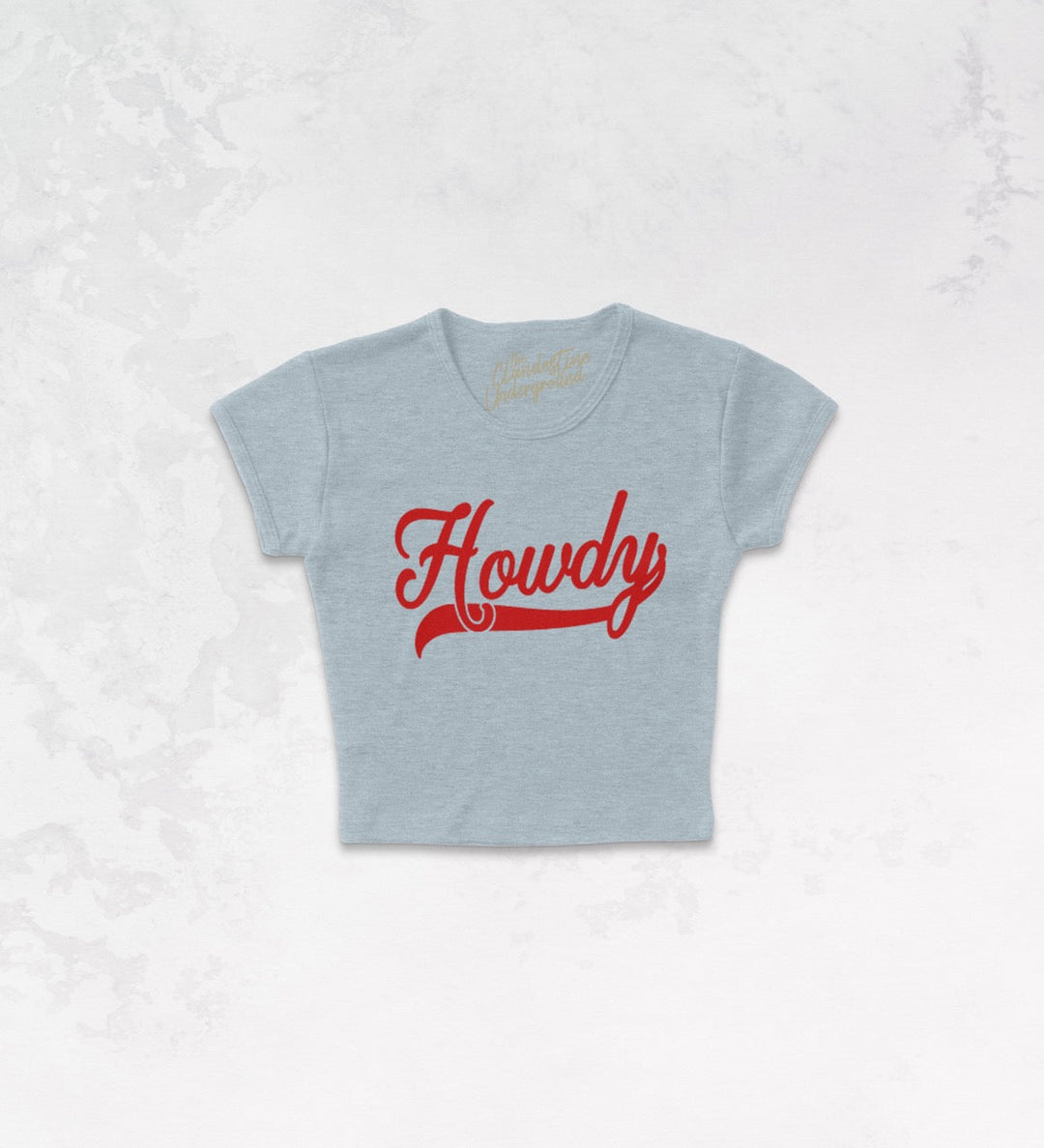 Underground: Howdy Micro-Ribbed Baby Tee