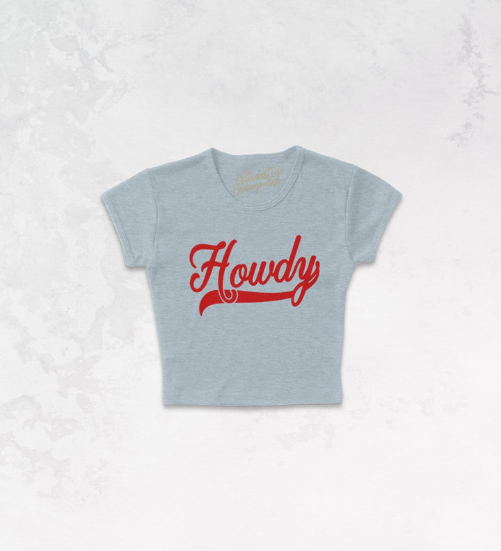 Underground: Howdy Micro-Ribbed Baby Tee