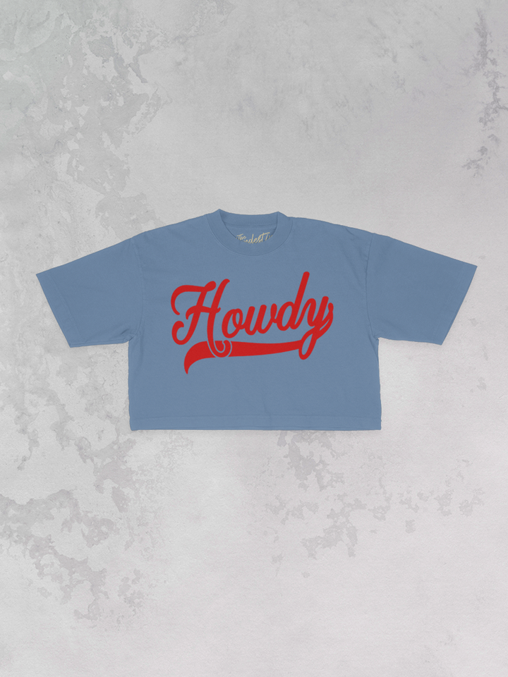 Underground: Howdy, Western Cropped TShirt