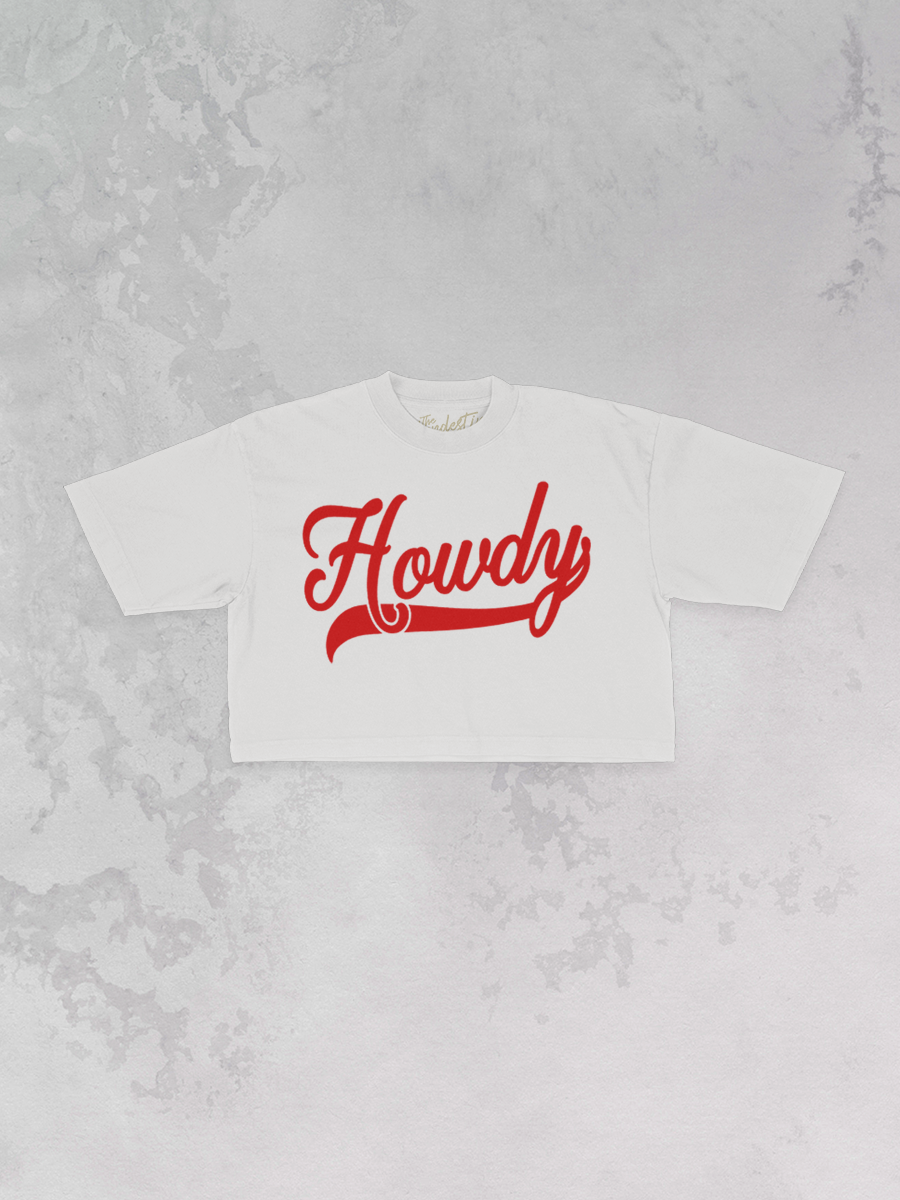 Underground: Howdy, Western Cropped TShirt