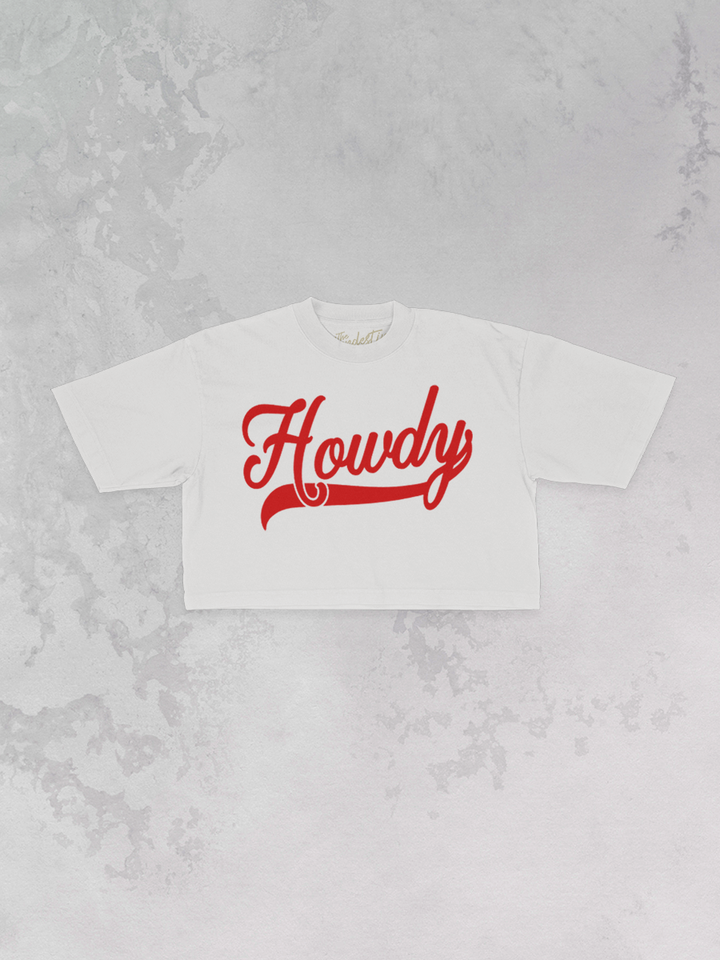 Underground: Howdy, Western Cropped TShirt