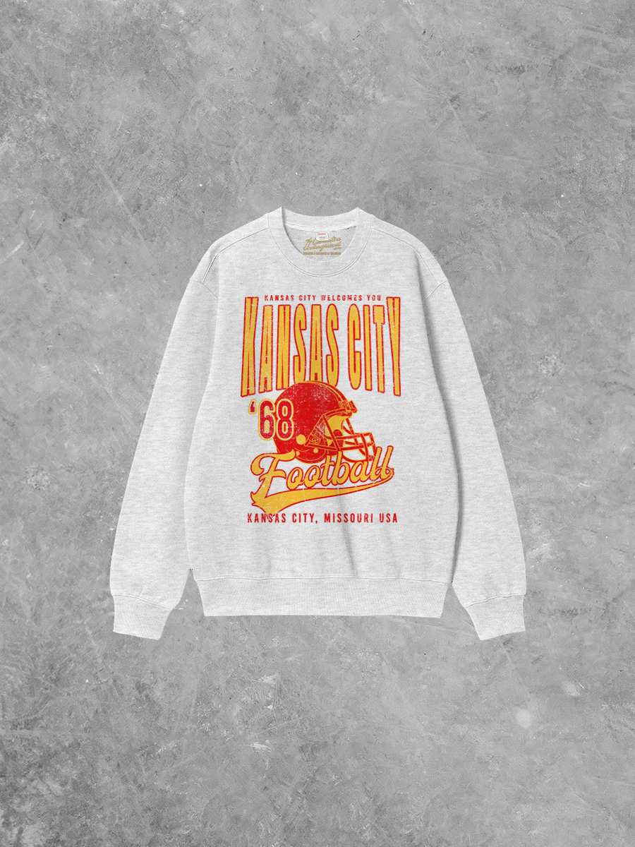 Underground: Kansas City Football Welcomes You Boxy Sweatshirt