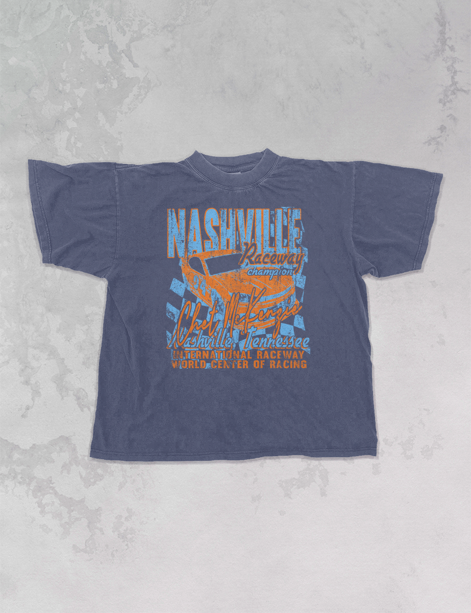 Underground: Nashville Raceway Oversized Tee