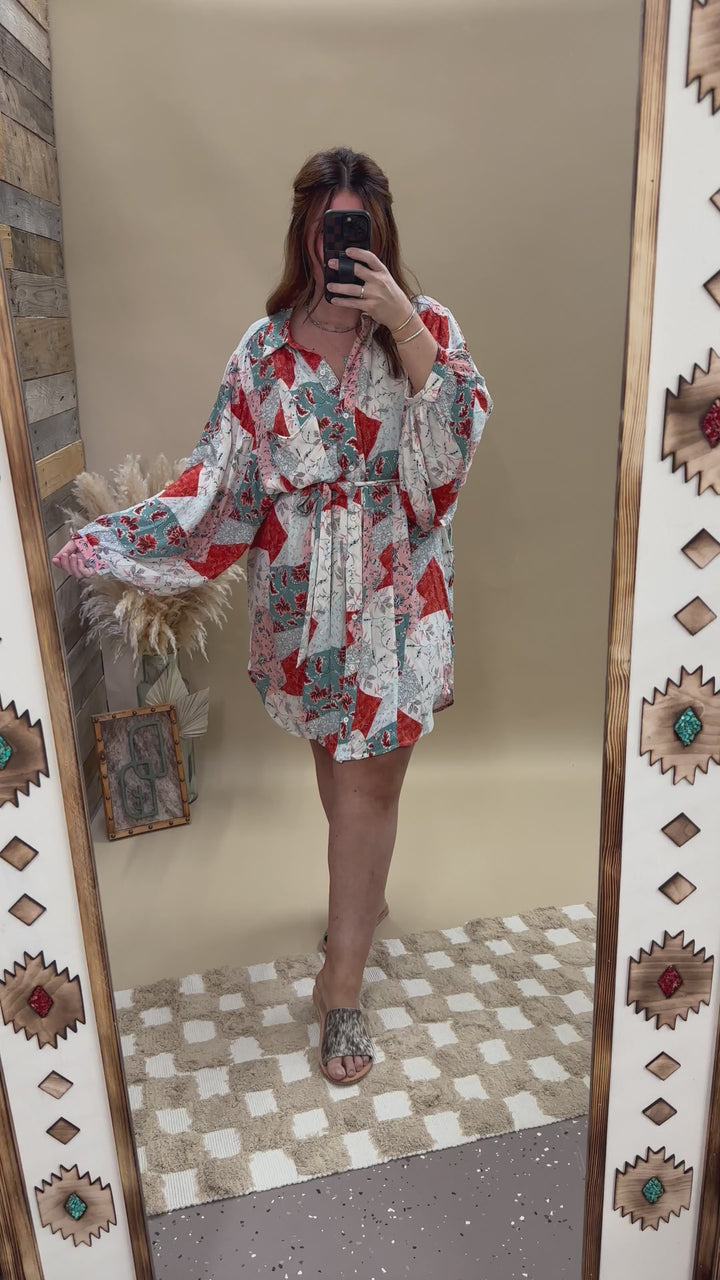 Pretty in Paisley Kimono