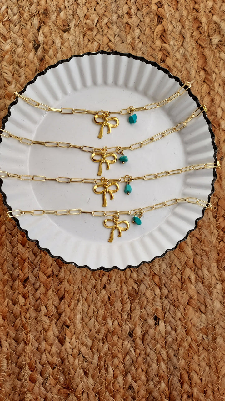 Cowgirls Wear Bows Too Bracelet