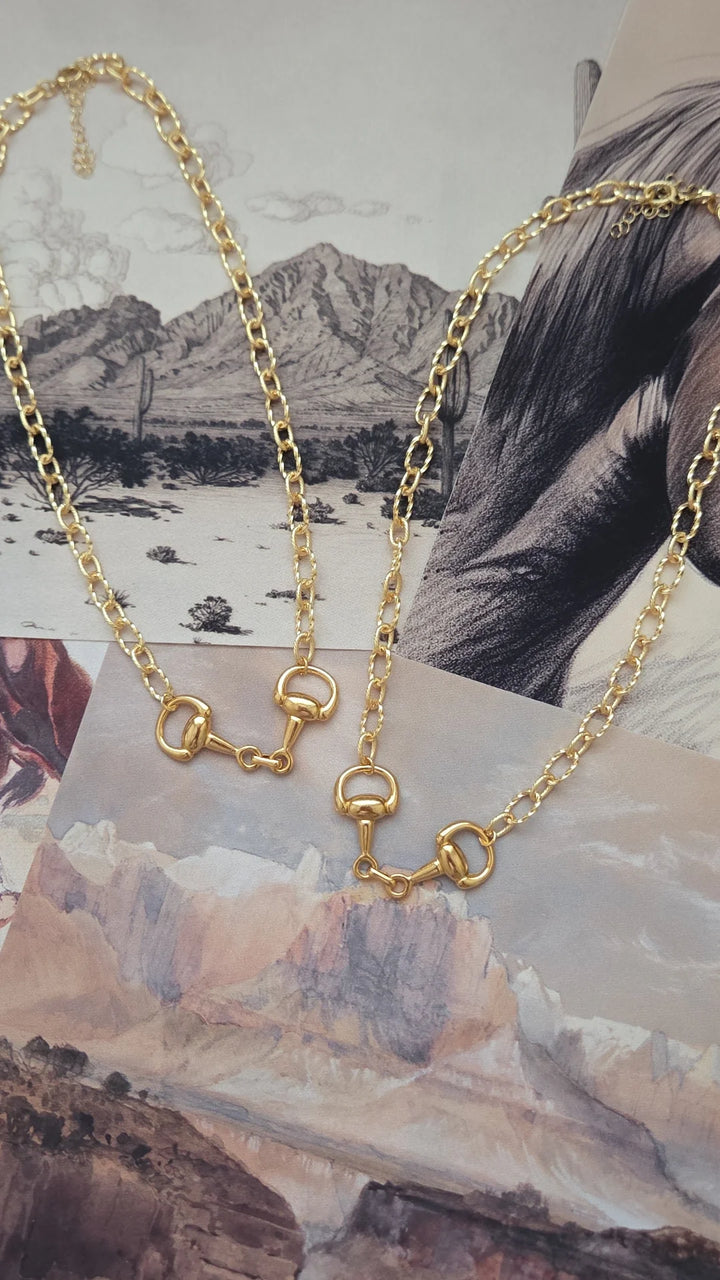 Twisted Bit Necklace