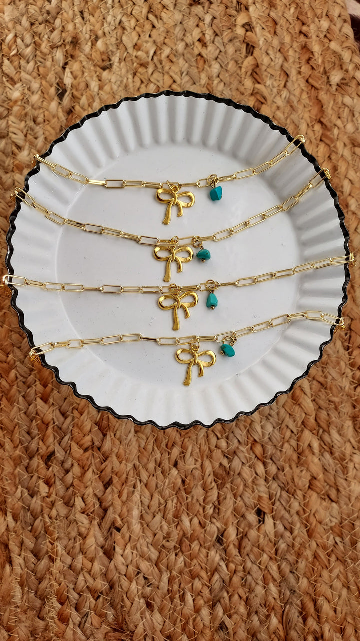 Cowgirls Wear Bows Too Bracelet