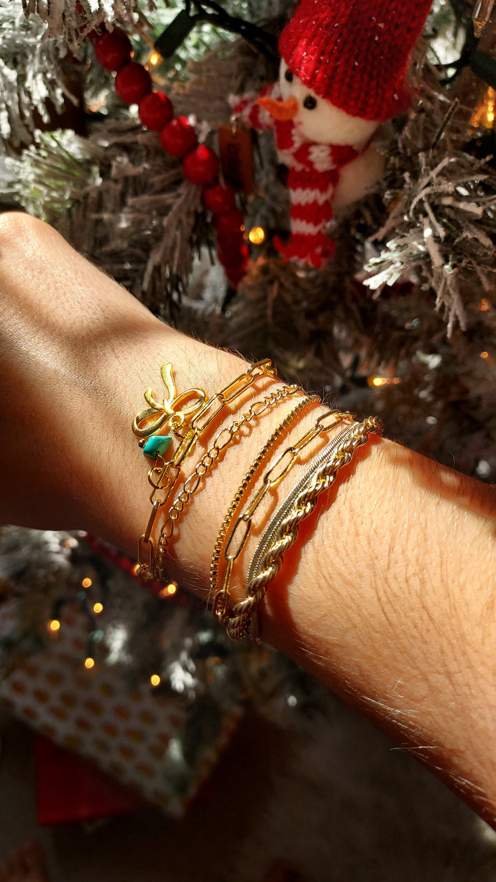 Cowgirls Wear Bows Too Bracelet