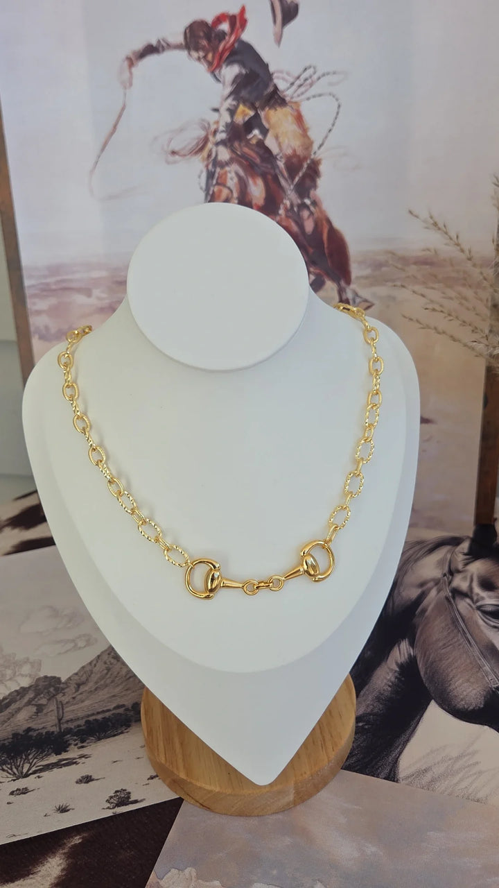 Twisted Bit Necklace