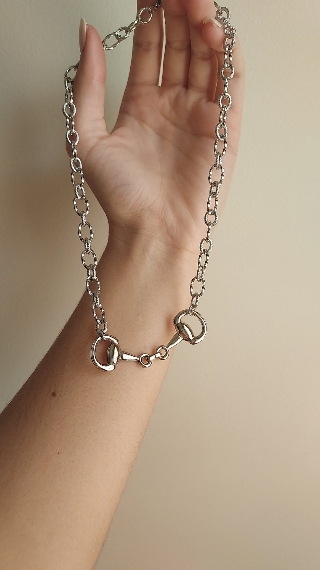 Twisted Bit Necklace