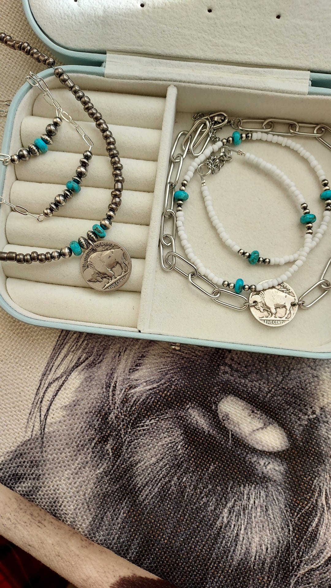 Buffalo Coin Choker