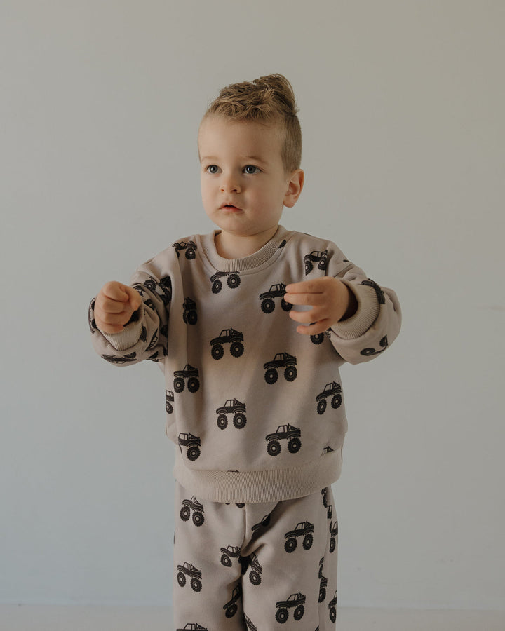 Child Sweat Set | Monster Truck
