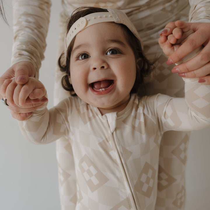 Bamboo Zip Pajamas | Cottage Quilt