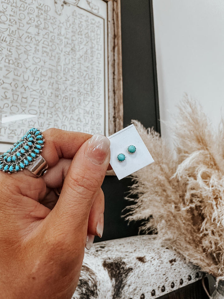 Dainty Turquoise Earrings